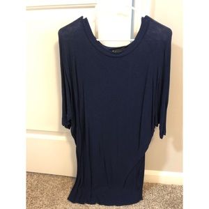 forever 21 blue long sleeve tee
